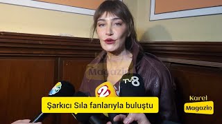 Şarkıcı Sıla Fanlarıyla Buluştu
