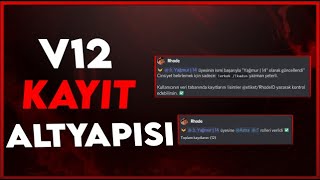 Discord / Gelişmiş / v12 Register Botu