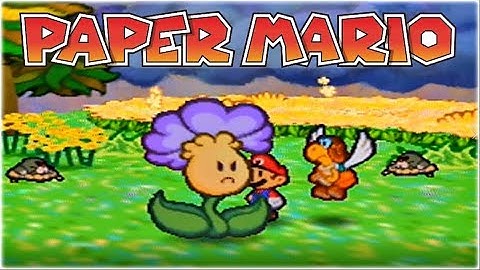 Paper Mario Nintendo 64 Gameplay Walkthrough Part 23 - Flower Fields!
