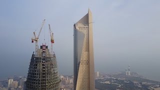 Al-Hamra Tower, Kuwait City 4K - DJI MAVIC PRO