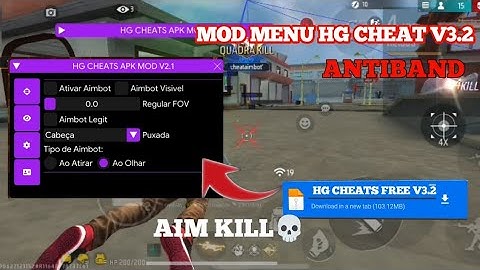MOD MENU HG CHEATS GRATIS V3.2 🥶 ANTI BAN ANTI BLACKLIST 🤯 DIRECT LINK 🔗