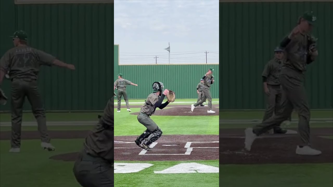 Catcher Throws An Absolute Dime To Second Shorts