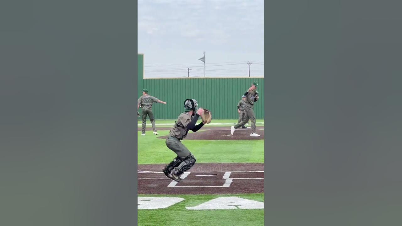 Catcher Throws An Absolute Dime to Second 😤 #shorts