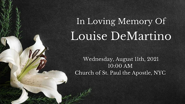 Funeral Mass for Louise DeMartino