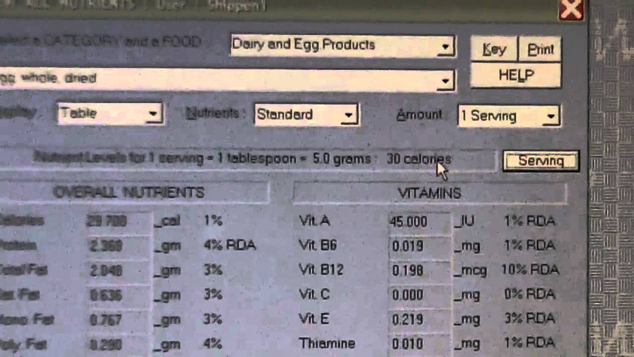 Dehydrated eggs what are they good for YouTube