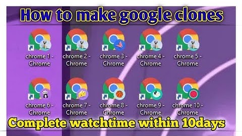 How to make multiple chrome clones in just 1 click | create unlimited chrome browser #chromebrowser