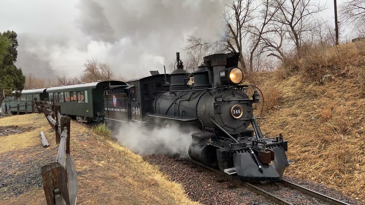 D&RGW 346 In The Snow