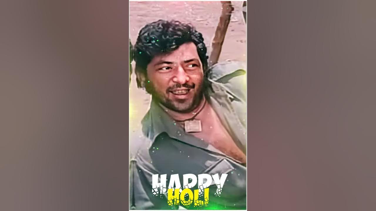 gabbar holi dialogue