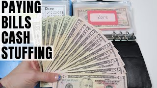 AUGUST BILLS CASH STUFFING | TIME FOR A RESHUFFLE?  | JORDAN BUDGETS