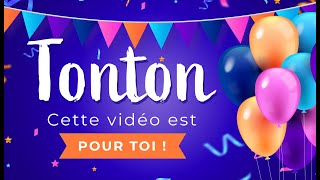 Joyeux Anniversaire Tonton Youtube