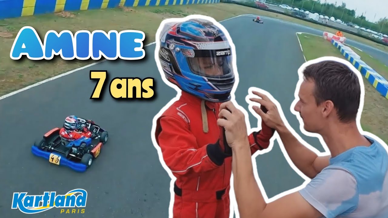 AMINE PANTOLI 7️⃣ ans Champion de KARTING
