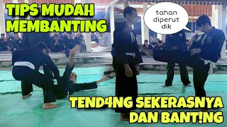 Praktek Bantingan Denny, ini tips mudah membanting…?