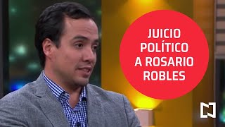 Juicio político a Rosario Robles - Punto y Contrapunto