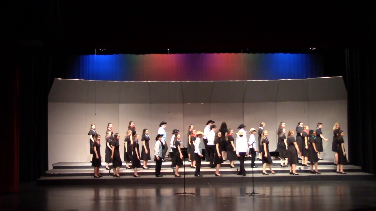 Richard's Middle School "Show Choir" performance - May 8th, 2017 - YouTube