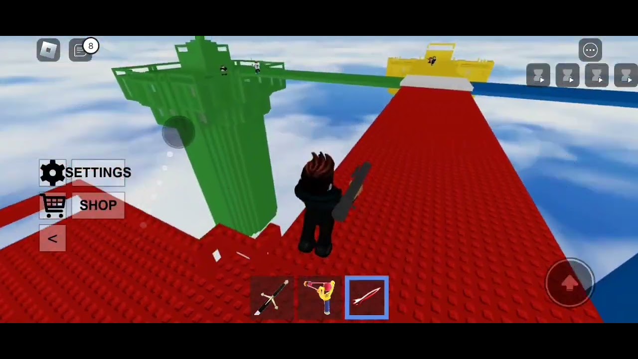 Roblox Xioling plays Turbo doomspire brickbattle 