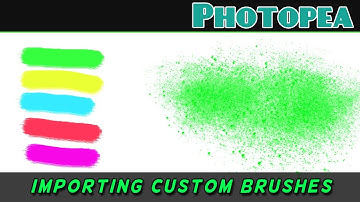Importing Custom Brushes Into Photopea Tutorial