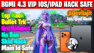 bgmi ios hack 4.3 free |how to hack bgmi ios 4.3 |skin hack bgmi ios | iPad And IPhone ios hack free