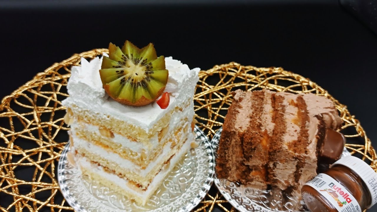 عيد ميلاد شكون🤔؟الكيك 2×1🤪كيك عيد الميلاد🎂 بدون غلوتين  بذوقي الفنياليا والشكلاطة🍫 لا يفرق عن العادي