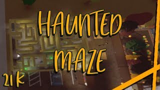 Haunted Maze and Pumpkin Patch | Roblox | Bloxburg |