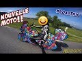 Nouvelle moto  la machine  roadtrip  mtpops