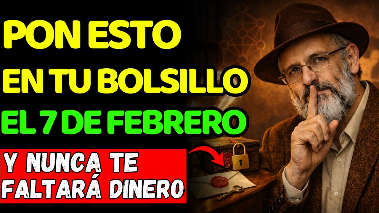 NO TE LO PIERDAS: Pon ESTO en tu bolsillo (2 reglas) | Atrae dinero en 2026 | Sabiduría Judía