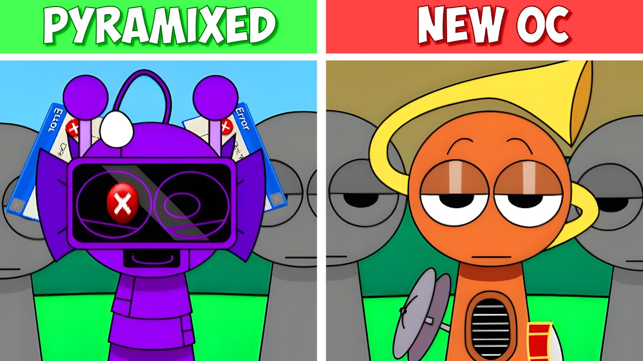 Sprunki - Pyramixed But New OC #5 | Normal Version