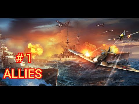 World war 2: strategy games ( ALLIES #1 EASY ) - YouTube
