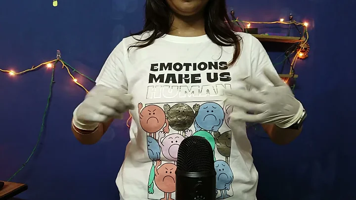 ASMR / Closely Inspecting Your Face (latex gloves, face touching, measuring)