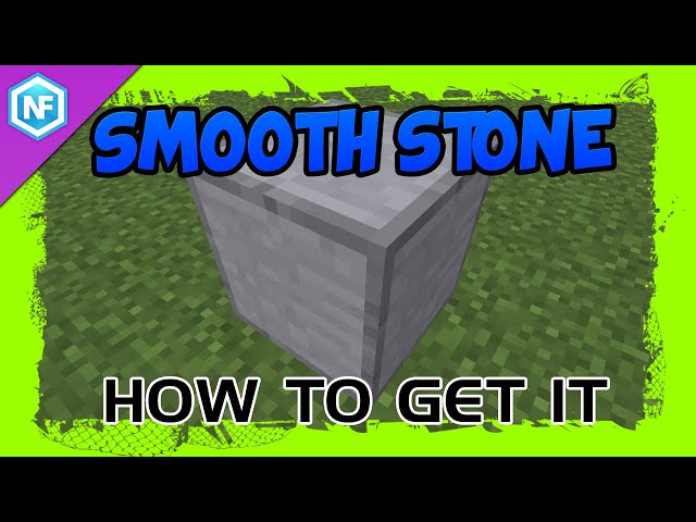 How To Make Smooth Stone In Minecraft - BUFF