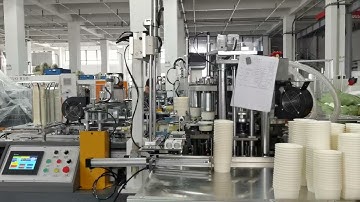 High Speed Ultrasonic Paper Bowl Machine