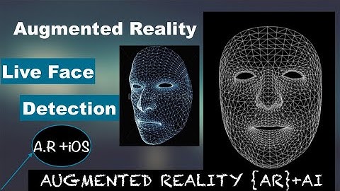 Augmented Reality Live Face Detection iOS  [A.R+iOS]- Ep:- 01