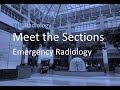 Yale Radiology, Meet the Sections: Emergency Radiology