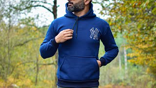 هودی سوییشرت کلاهدار با جنس دورس سه نخ می تیپ Mitip