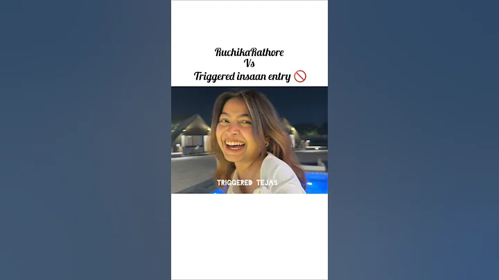 RuchikaRathore vs Triggered insaan entry 🚫👀#triggeredinsaan #ruchikarathore #shortsfeed #shorts