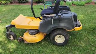 2013 Cub Cadet RZT L42 Mower Walk around