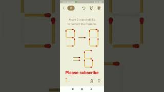 Math riddles matchstick level 16#shorts#tending #viral#system
