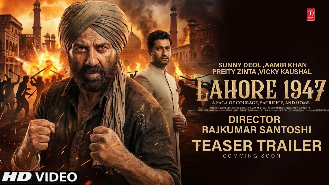 Lahore 1947, Sunny Deol,  Aamir Khan, Preity zinta,Shabana Azmi; Karan Deol, Full Movie Information