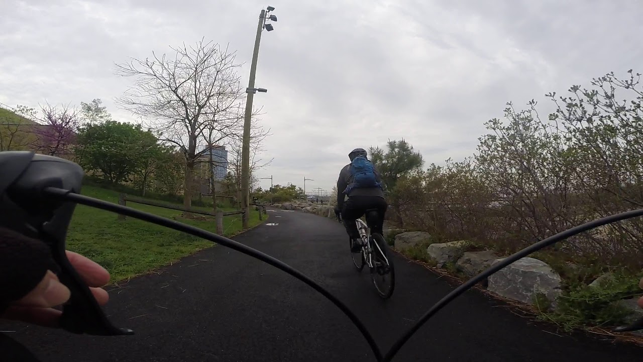 Dumbo Brooklyn NY Bike path YouTube