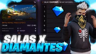 SALAS✖️PREMIOS EN FREE FIRE  EN VIVO / EXTENSIBLE SIN DORMIR 😰