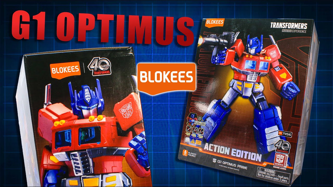 FIRST Blokees Action Edition Transformer - G1 OPTIMUS PRIME Model Kit LIVE BUILD