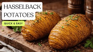 Best Air Fryer Hasselback Potatoes! (Crispy Outside, Fluffy Inside)