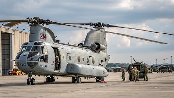  The CH-46 Sea Knight: The Legendary Tandem Rotor Workhorse You’ve Never Seen Like This