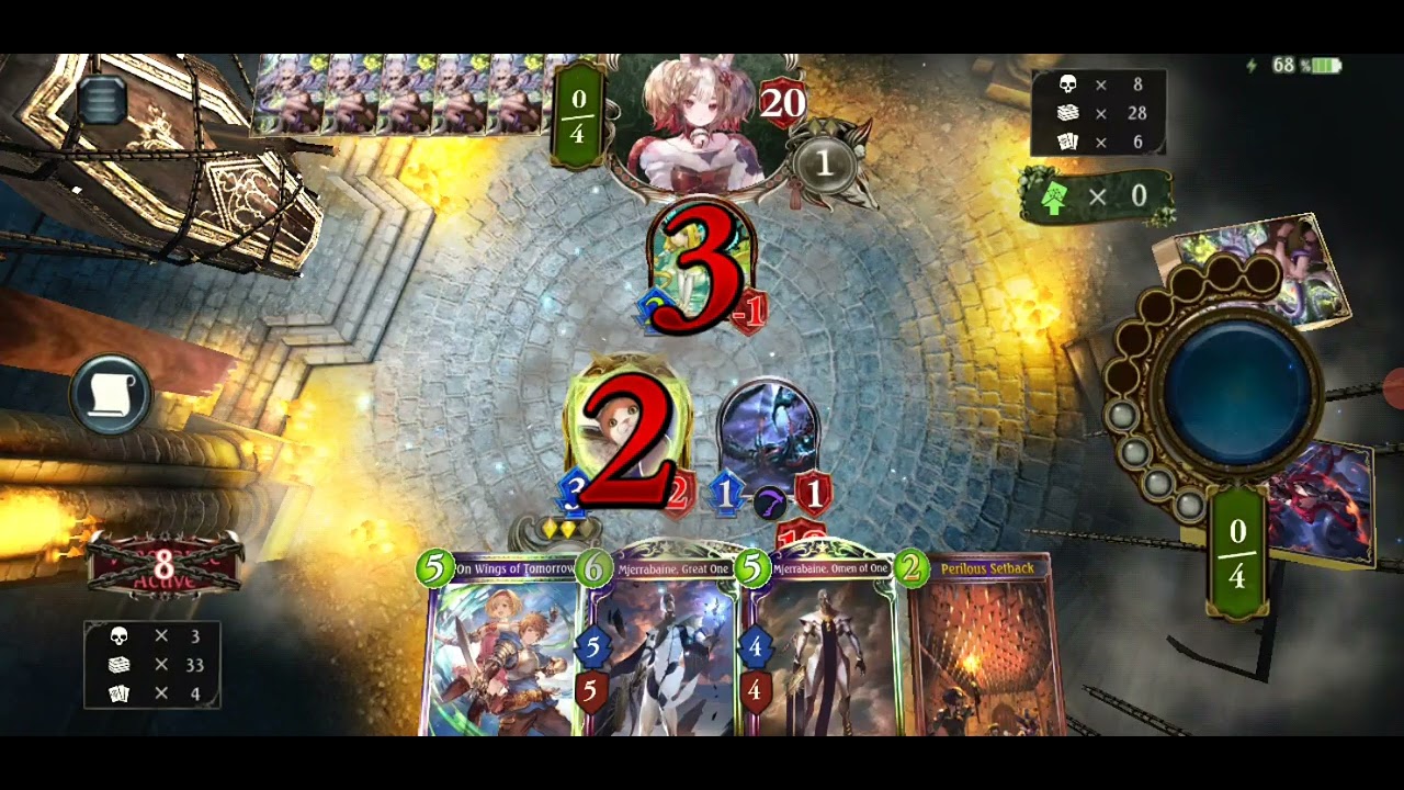 Shadowverse: Highlander Blood vs. Sekka Forest 1 - YouTube