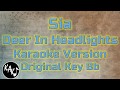 Sia - Deer In Headlights Karaoke Cover Instrumental Lyrics Original Key Bb