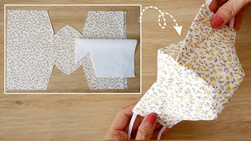 💥NEW PATTERN💥 3 Layers / Very Breathable 3D Face Mask | DIY 3D Face Mask Sewing Tutorial