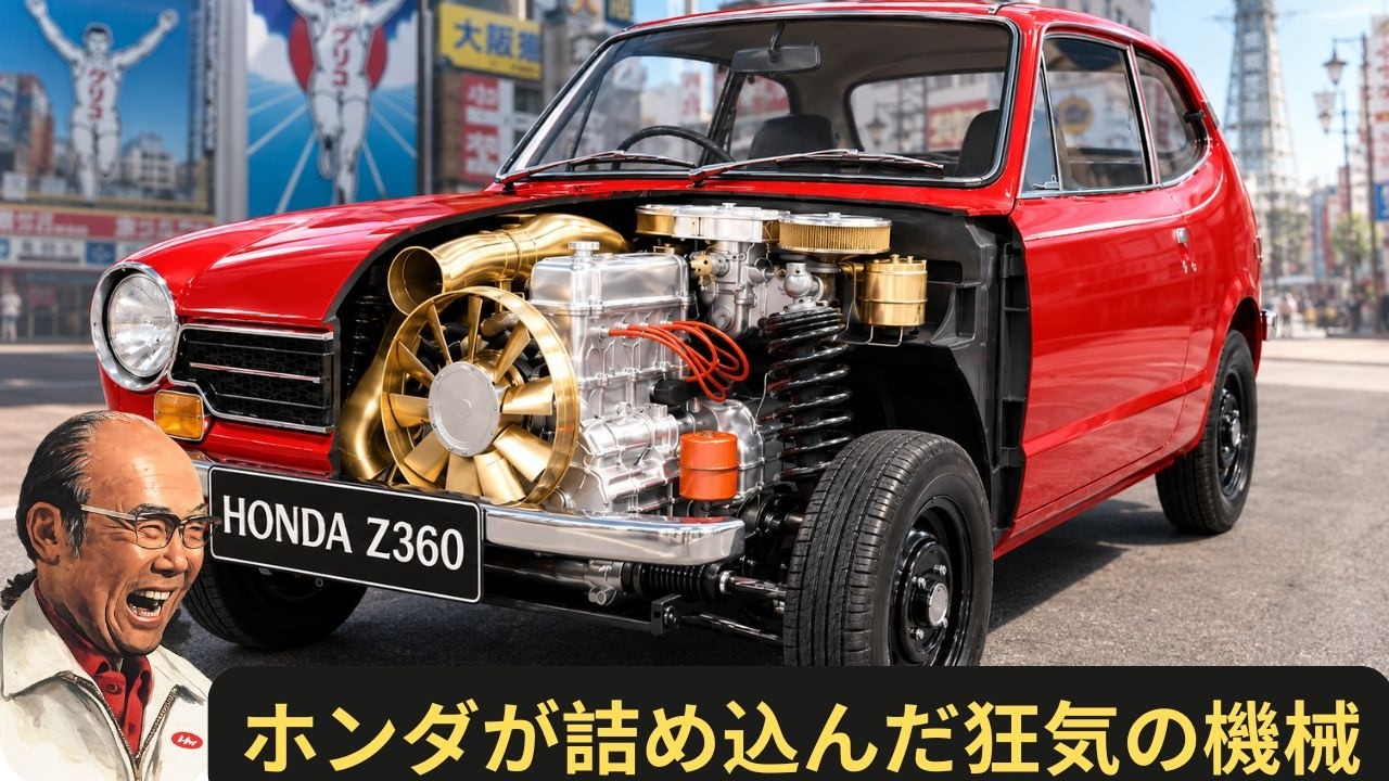 Showa Era Classic] An In-Depth Look at the Honda Z360 — Everything