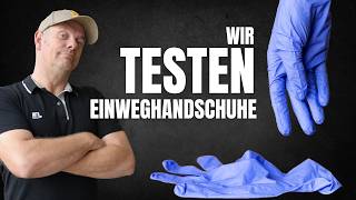 NITRILHANDSCHUHE im HÄRTE-TEST! 😱 So REISSFEST & STICHFEST sind sie WIRKLICH! 🧤