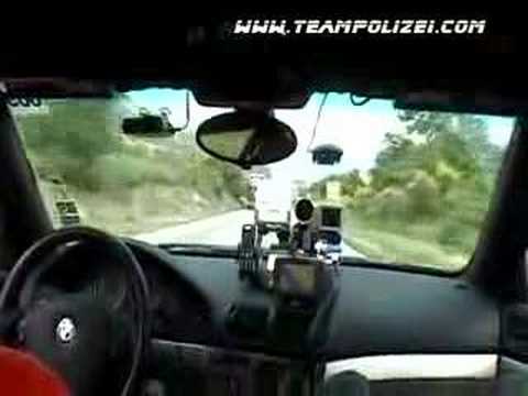 Team Polizei's 2005 Gumball 3000 Rally Ambulance Chase!