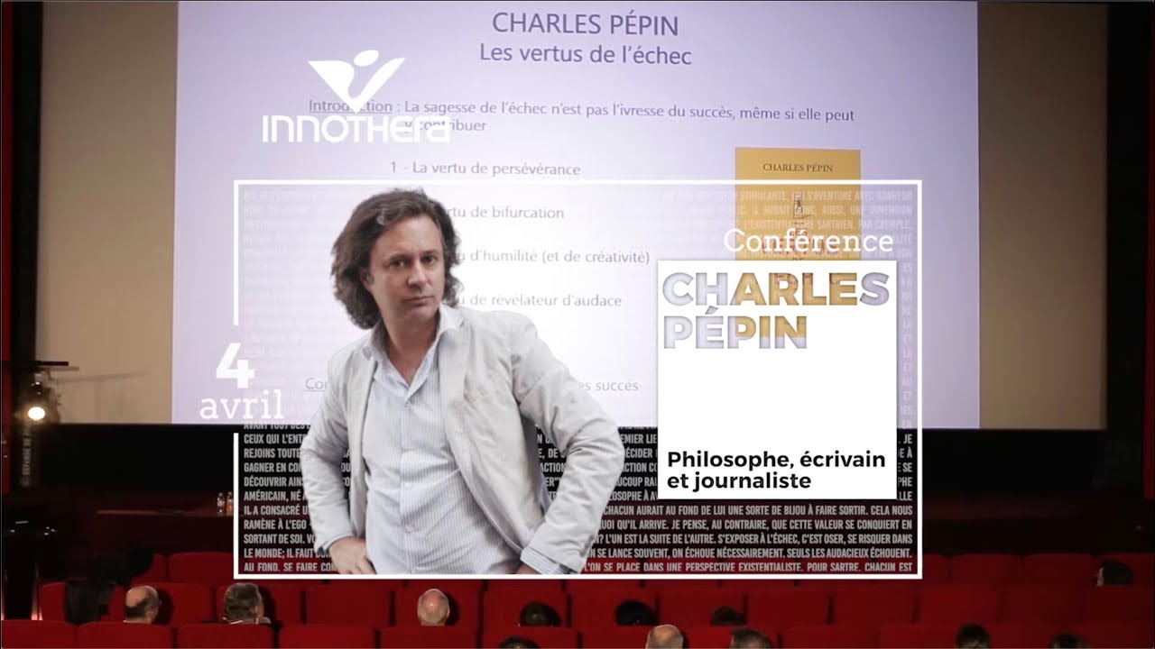 Conférence avec Charles PEPIN, conférencier philosophe !