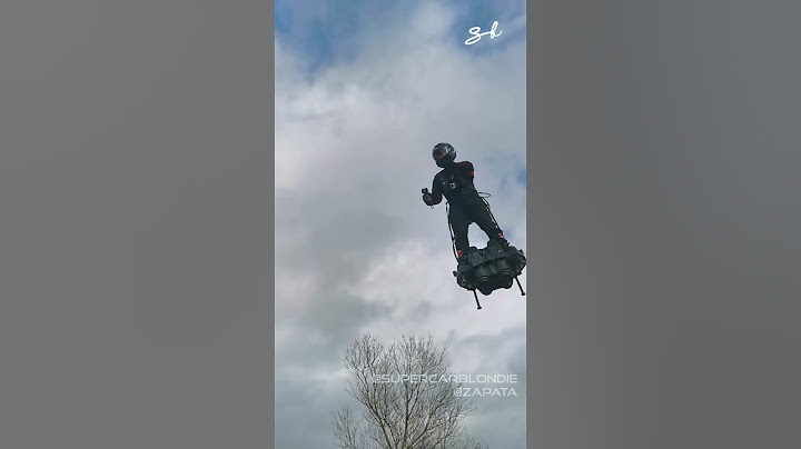 Flying At 200 Kmh With A Homemade Flyboard 🔥